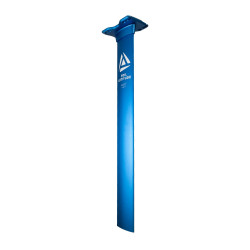 Aluminum mast with a base plate for US Box rails for the foil
