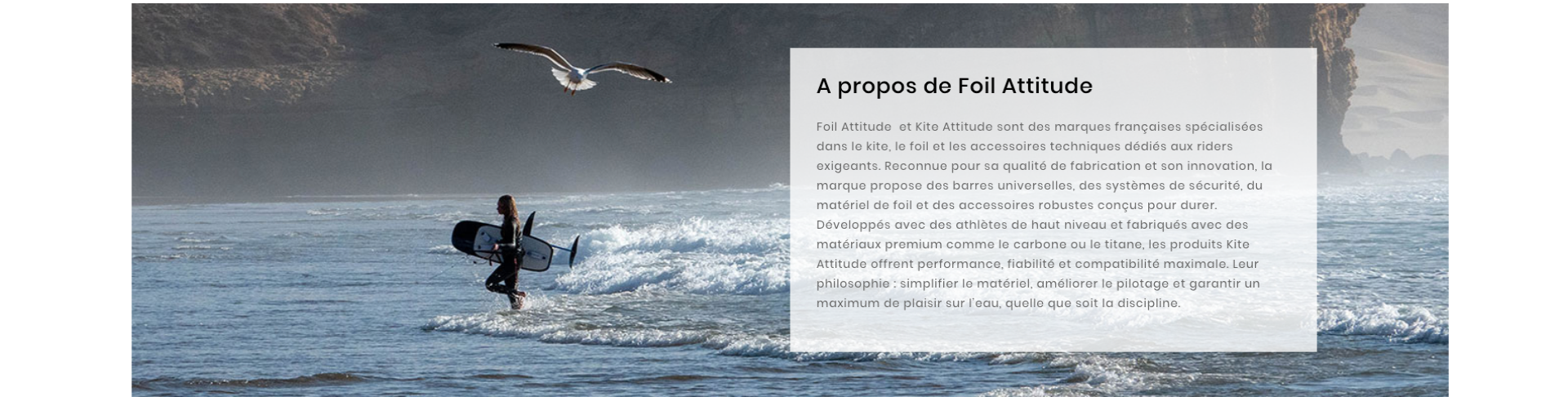 À propos de Foil Attitude